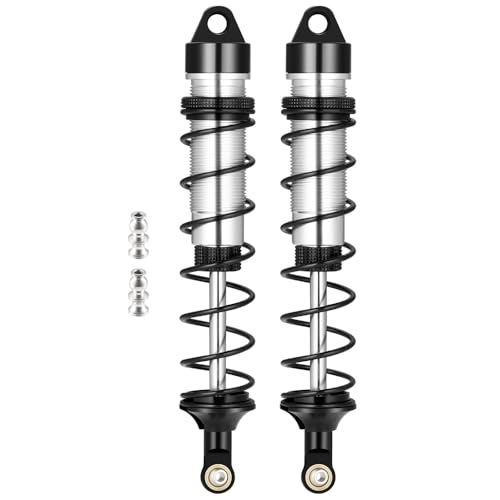 RC Car Shock Absorbers, Front And Rear Shocks Set Adjustable Shocks Compatible with 1/8 Arrma Typhoon 6S Redcat FS/ZD Racing Buggy Truggy Replacement Parts (Rear) - style: Rear