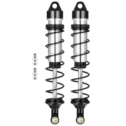 RC Car Shock Absorbers, Front And Rear Shocks Set Adjustable Shocks Compatible with 1/8 Arrma Typhoon 6S Redcat FS/ZD Racing Buggy Truggy Replacement Parts (Rear) - style: Rear
