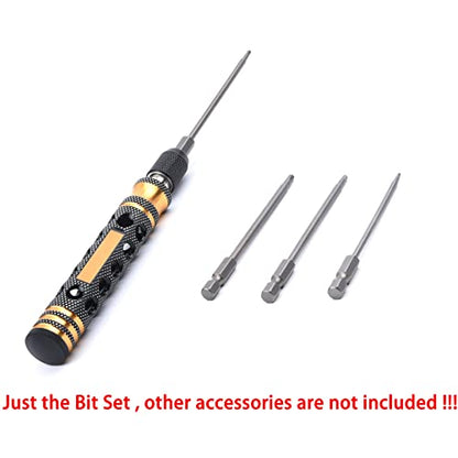 RC Hex Bit 1.5 2.0 2.5 3.0mm Hex Head Allen Wrench Drill Bit Set for Screwdrivers Electric Screwgun/Power Drill