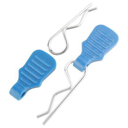 50 Pieces 1.4mm Universal RC Body Clips with Pull Tabs Car Clips RTR Clip Pins H165 Assembly Spare Parts for 1:8 1:10 1:12 Scale Redcat HPI Himoto HSP Exceed RC Car Parts Truck Buggy(Blue) - color: 1.4mm