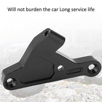 RC Sway Bar Mount Set Aluminum Alloy RC Anti Roll Stabilizer Kit for Axial SCX10 III 1/10 Simulation Climbing Car Lightweight Durable Wear Resistant Upgrade Parts (Black) - color: Black
