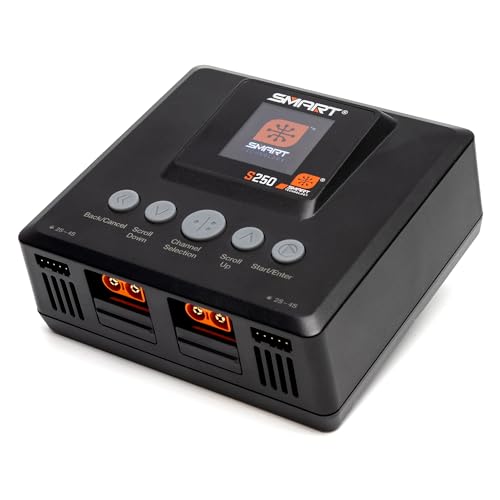 Spektrum SMART Smart S250 AC Charger, 2x50W, SPMXC2060