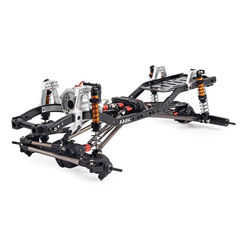 Chassis Frame Set Wheelbase 313mm with 2 Speed Transmission Reversed Front Axle for 1/10 RC Crawler Axial SCX10 II 90046 EX86100