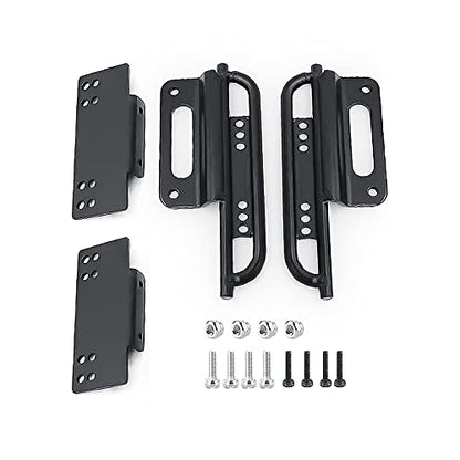 Metal Pedal Side Board Rock Sliders Upgrades for All Axial SCX24 Deadbolt JLU C10 CRC Bronco Gladiator 1/24th RC Crawler Car
