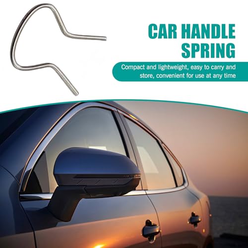 20PCS Car Window Crank Retainer Clips, 76980 Window Handle Retainer Clip Assortment,Door Window Crank Handles Metal Retaining Clips, Universal for Most Vehicles
