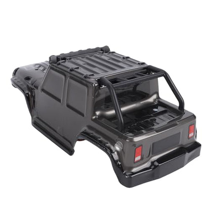 RC Car Body Shell Replacement for SCY16103 16103PRO 1/16 4WD Truck with Quick Release Pins (Grey) - color: Grey