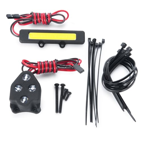 1:8 RC Led Light Kit Headlight Taillights Front/Rear Lamp for 1/8th Sledge RC Truck Car Upgrades