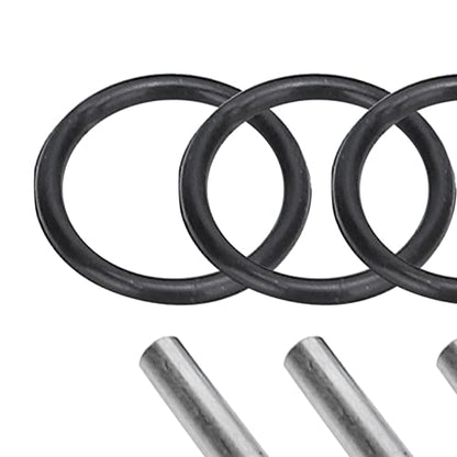 4pcs Wheel Extension Hex Drive Hub Adapters Widener, Aluminum Alloy 17mm Hex 23mm Wheel Extension Adapters for 1/8 RC Car Model (Black) - color: Black