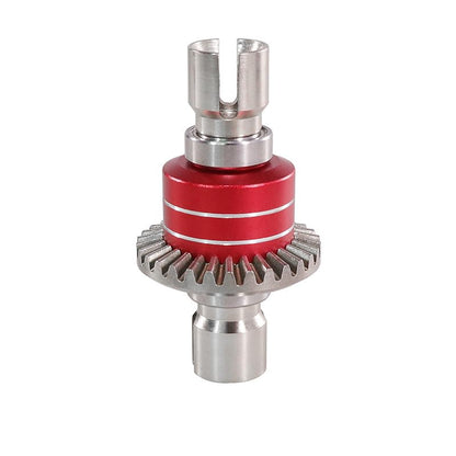 Metal Gear Differential Assembly Upgradeds for MJX Hyper Go 1/16 16207 16208 16209 16210 H16 H16PL M162 H16V3 H16BM 1/14 14301 14302 14303 RC Car (Red) - color: Red