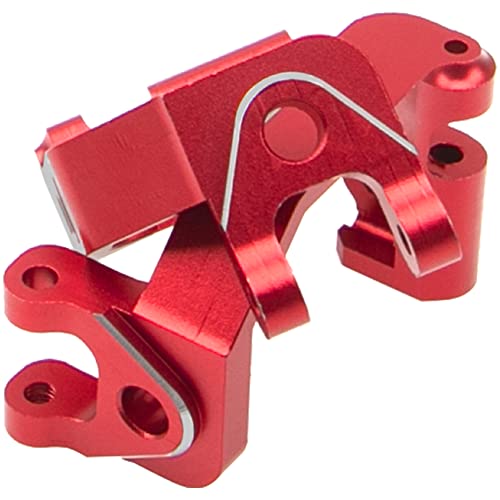 Metal C Hub Carrier Caster Block C Seat Upgrades Parts Compatible with Arrma 1/8 Infraction 4X4 MEGA/Vendetta 4X4 3S BLX RC Car (Red) - color: Red