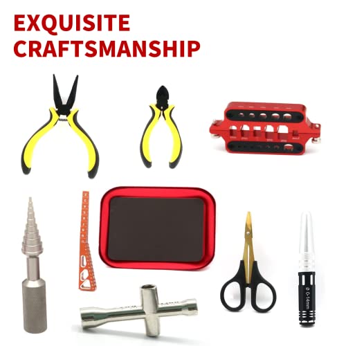 23 in 1 RC Tools Kits Hex Screwdriver Set，Repair Tools Sets with Carry Bags for RC Car Helicopter Quadcopter Drone Airplane