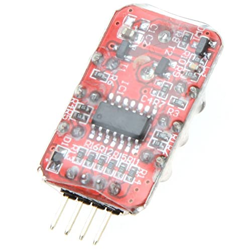 KTELI 3X Loud Hailer Lipo Battery Voltage Alarm Display Checker 2-3S LED Display for RC Helicopter Quadcopter Car Battery, 750016897