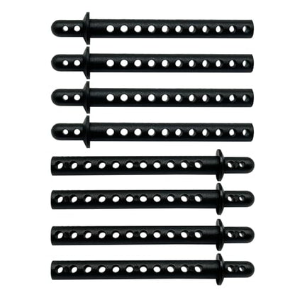 8packs 68mm Plastic Body Post RC Car Shell Holder Mounts Compatible with 1/10 4WD Remote Control Car Off-Road Buggy Truck