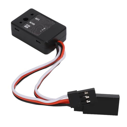 RC Gyro Stabilizer, Mini with Adjustable Sensitivity and Direction Switch Gyro Module for RC Car Boat Truck Off-Road Racing Hobbyists