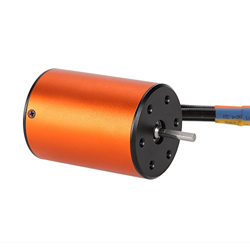 GoolRC 3650 3500KV Waterproof Brushless Motor for 1/10 RC Car HSP 94123 HuanQi 727 FS Racing 53625/53632