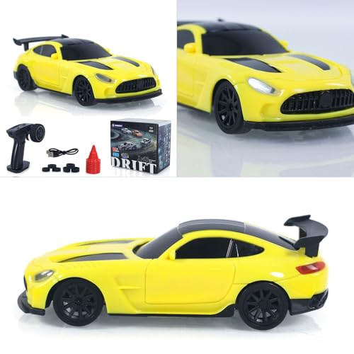 TOUCAN RC HOBBY RTR 4310 1/43 Remote Control Drift Car 4WD RC Racing Vehicles Radio Battery Light Effects No Sounds Mini Car Model Gift for Ages 14+