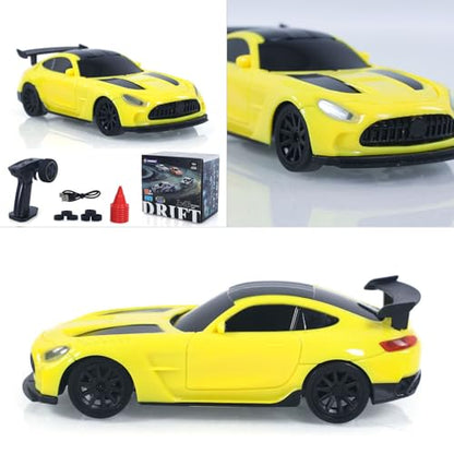 TOUCAN RC HOBBY RTR 4310 1/43 Remote Control Drift Car 4WD RC Racing Vehicles Radio Battery Light Effects No Sounds Mini Car Model Gift for Ages 14+
