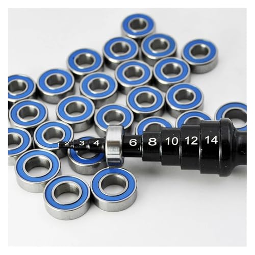 30pcs Rubber Sealed Bearing Set for 1/14 Semi - Grand Freight Globe Liner R620 King Hauler Crawler RC Car Spare Parts