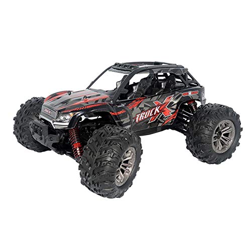 FMT High Speed 36km/h 4WD 2.4Ghz Remote Control Truck 9137 1:16 Scale Radio Conrtolled Off-Road RC Car Electronic Monster Truck R/C RTR Hobby Cross-Country Car Buggy (Color May Vary)