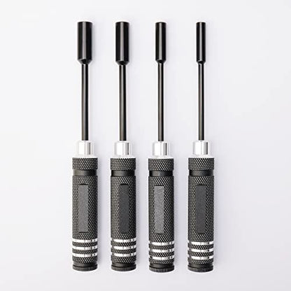 4PCS RC Repair Tools Nut Drivers Hex Screwdriver Set | 4.0mm, 5.5mm, 7.0mm, 8.0mm, For RC Models Car Boat Airplane