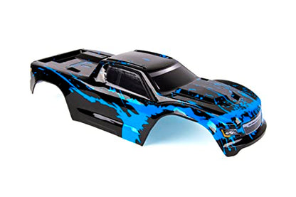 Custom Body Compatible for V2 Maxx WideMaxx 1/10 4X4 4WD Truck Shell Cover (Muddy Blue) - color: Muddy Blue