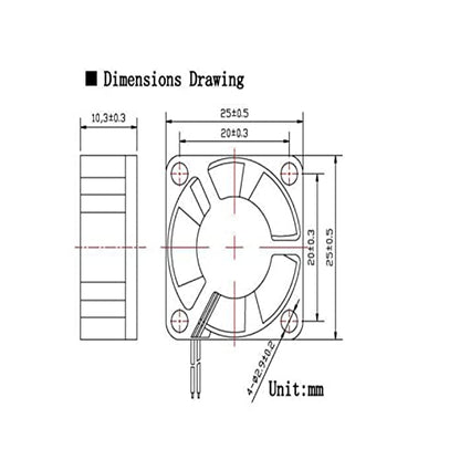 Lifehead 28000RPM Motor and ESC Cooling Fan Cooler RC Aluminum Cooling Fan for RC car 1/8 1/10 1/12 Scale 540 550 and Other Brushed/brushless Motors (red + Gold) 25 * 25mm - color: Gold (25*25*10mm)