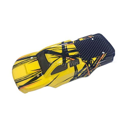 HBX Part M16130 Truck Body Shell +Decal for Haiboxing 1/16 RC Truck 16889 Brushless Version (Yellow) - color: Yellow