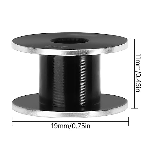 INJORA 35KG Servo with 360° 23T Winch Spool for SCX10 PRO, 19mm*11mm - size: 19mm*11mm