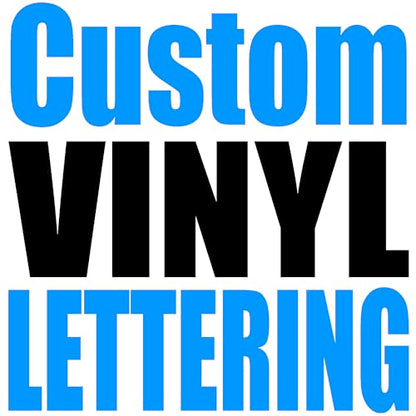 Custom Vinyl Lettering (1.5 inch Tall) - size: 1.5 inch Tall