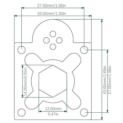 RC Electric Power Starter Backplate 11011 Nitro Engine Power Start Back Cover 70111A Tool Kit for 1/10 1/8 Off Road Truck Car HSP Parts Vertex 16 18 21 Cxp SH 18 21 Accessories