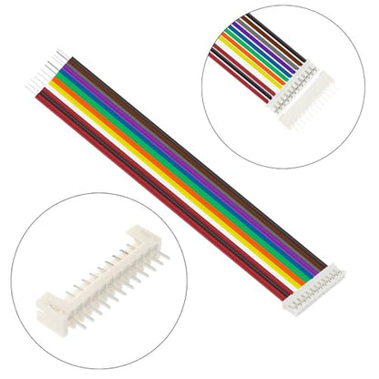 40Pcs Mini Micro JST-PH 2.0mm 12 Pin Male Connector with 15cm Silicone Wire Cables and Female Socket JST PH 2.0 Connector Kit - size: Jst-2.0-Ph-12Pin-20pcs