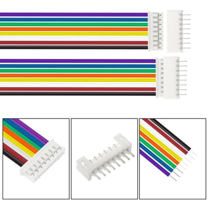 40Pcs Jst 2.0 Ph 8 Pin Connector Plug,Include 20pcs Mini 8 Pin Jst Ph2.0 Connector Plug Female with 150mm Cable Wire & 20pcs Male Micro Jst Ph2.0mm 8 Pin Connector Kit - size: Jst-2.0-Ph-8Pin-20pcs