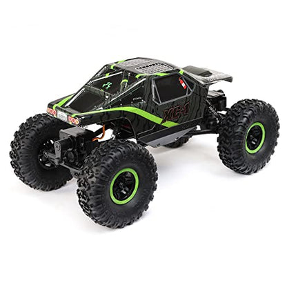 Axial RC Truck 1/24 AX24 XC-1 4WS Crawler Brushed RTR (Includes Everything Needed No Other purchases Required), Green, AXI00003T1 - color: Green