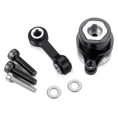Aluminum 25T Servo Saver Set for ARRMA Granite Mojave Typhon GROM | Losi Nas-car 1/12 1/14 1/16 1/18 RC Car Upgrade - style: 25T Servo Saver Set
