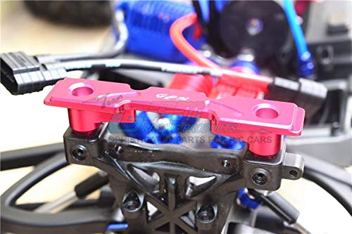 GPM For Traxxas E-Revo 2.0 VXL Brushless (86086-4) Upgrade Parts Aluminum Rear Body Post Mount - 1Pc Set Blue