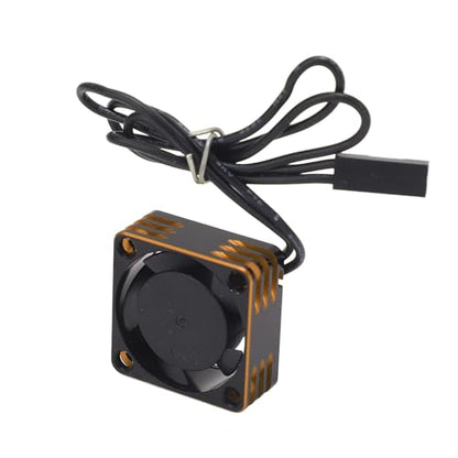 RC Motor Cooling Fan, Lightweight and Stable ESC Motor Cooling Fan 19000rpm for Replacement (Gold) - color: Gold