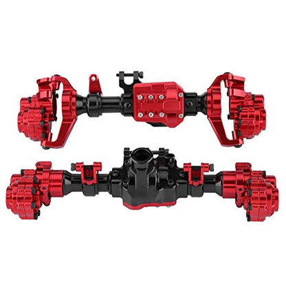 Portal Axles, Metal Front Rear Portal Axles for Traxxas TRX-4 1/10 Scale Model Car Accessory Eco-Friendly Durable and Not Easy to Deform