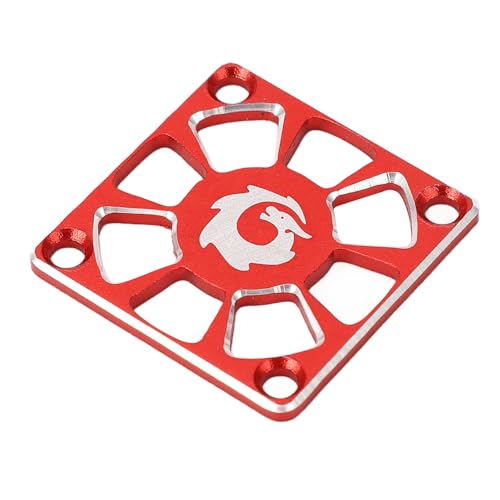 RC Cooling Fan Cover 1.18in Wide Aluminium Alloy Light Sturdy Cool RC ESC Cooling Fan Cover for Guard Replacement RC Motor Cooling Fan Cover Guard Electric Motor Cooling (//////)