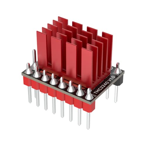 BIGTREETECH TMC2240 V1.0 Stepper Motor Driver Ultra-Silent Driver with Heatsink Up to 36V Support High-Speed Printing For Manta M8P/M5P/M4P, Octopus, Octopus Pro, SKR 3 EZ, SKR 3 Control Board (2 PCS) - style: TMC2240*2