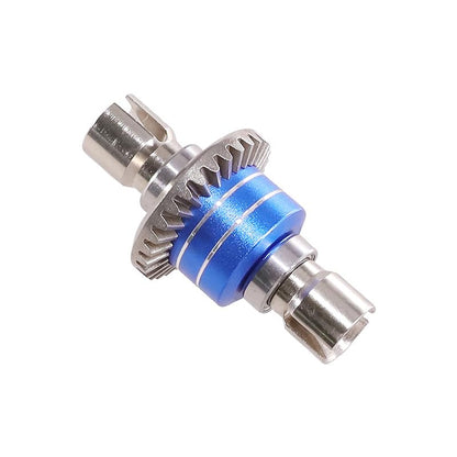 Metal Gear Differential Assembly Upgradeds for MJX Hyper Go 1/16 16207 16208 16209 16210 H16 H16PL M162 H16V3 H16BM 1/14 14301 14302 14303 RC Car (Blue) - color: Blue