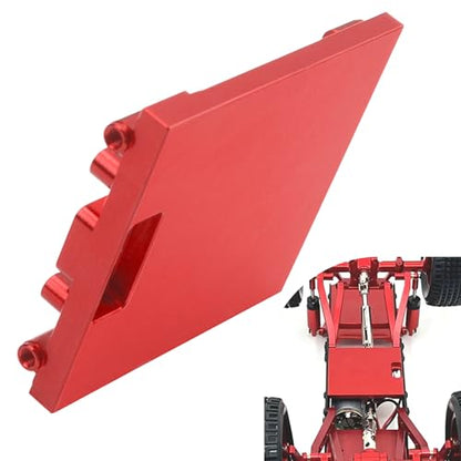 Metal Motor Mount Holder Bracket Fixed Seat Compatible with 2024 New MN99S MN98 V2 Version 1/12 RC Car (Red) - color: Red