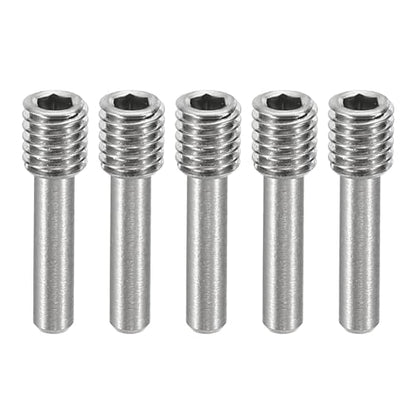 MECCANIXITY 5 Pack Driveshaft Screw Pins, M4x15x4.5mm Universal Stainless Steel Drive Shaft Screw Pins, RC Car Repair Parts for Electric Car/Truck Replacement - size: M4x15x4.5mm