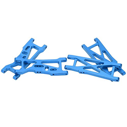 RC Aluminum Front and Rear Suspension Arms for LOSI 22S SCT 1/10 RC Short Course Truck Upgrade Parts(Blue) - color: Blue