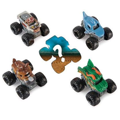 Monster Jam, Official Mini 5-Pack with Mystery Collectible Monster Truck, 1:87 Scale, Kids Toys for Boys and Girls Ages 3 and up