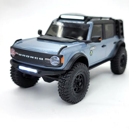RC Car LED Roof Light Bar for Axial SCX30 1/30 Ford Bronco (Bronco Bumper Light) - color: Bronco Bumper Light