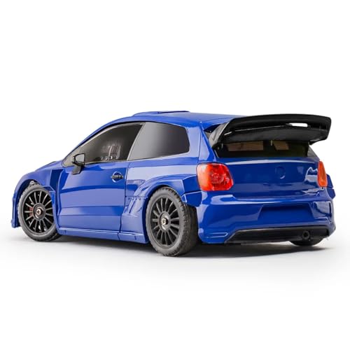 LD2801 1/28 RC Drift Car, Full Proportional 4WD Remote Control Racing Vehicle, High Speed Electric Car for Adults, Mini Hobby Grade Model Gift (Blue) - color: Blue (Ld2801)