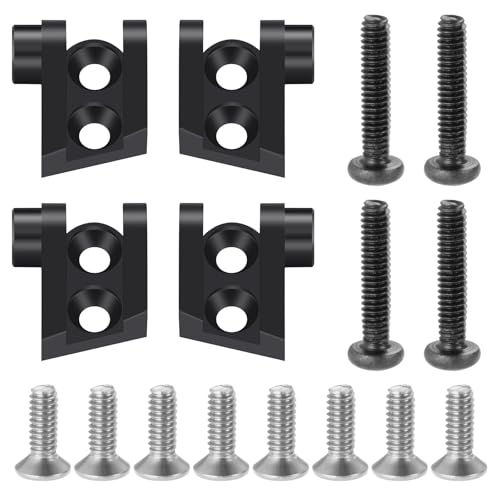 Aluminum Upper Shock & Lower Link Mount Fixed Set | For Losi 1/18 Mini LMT 4WD 4X4 Brushed Monster, RC Truck, Upgrade Parts