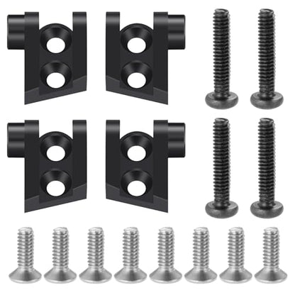 Aluminum Upper Shock & Lower Link Mount Fixed Set | For Losi 1/18 Mini LMT 4WD 4X4 Brushed Monster, RC Truck, Upgrade Parts
