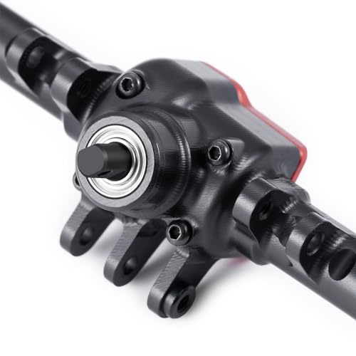 Rear Axles Set+4mm Extended Aluminum Complete Axles | For TRX4M Upgrade 1/18, RC Crawler Car - size: Extended Rear Axle