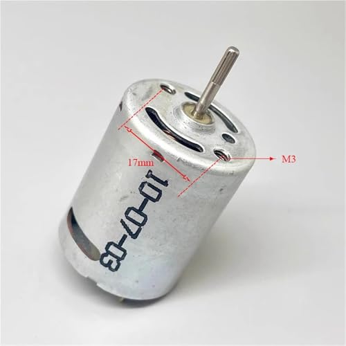 Mini 370 Motor DC 3.7V 6V 7.4V 29400rpm High-Speed Carbon Brushes Shaft Water Gun Car Model Boat Model Toys DIY Motor 1Pcs